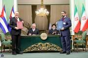President of Cuba to Visit Pasteur Institute of Iran (Dec 4, 2023)/ signing Memorandum of understanding (MOU)
