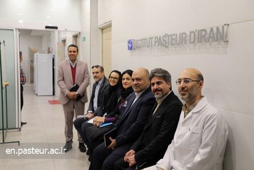 Director of DCD at WHO EMRO Visited the Pasteur Institute of Iran